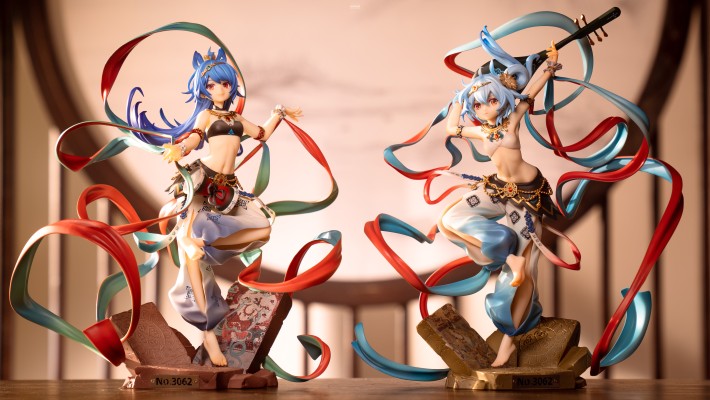 bilibili × 敦煌研究院 2233 敦煌伎乐天系列之舞乐合壁 主题手办