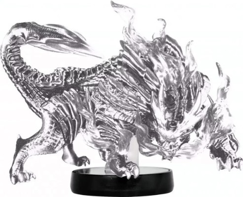 Amiibo 怪物猎人 崛起 恶逆无道 怨虎龙 银色