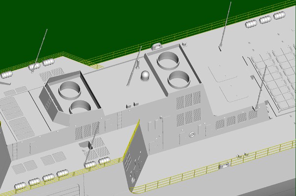 编号:03620 1/200 世界战舰系列 中国海军055型导弹驱逐舰