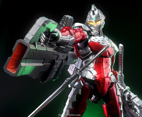 FigZero 机动奥特曼 第二季 赛文装甲（动画版）武器配件组