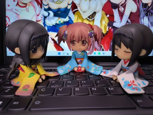 黏土人#722 晓美焰 晴着 Ver.