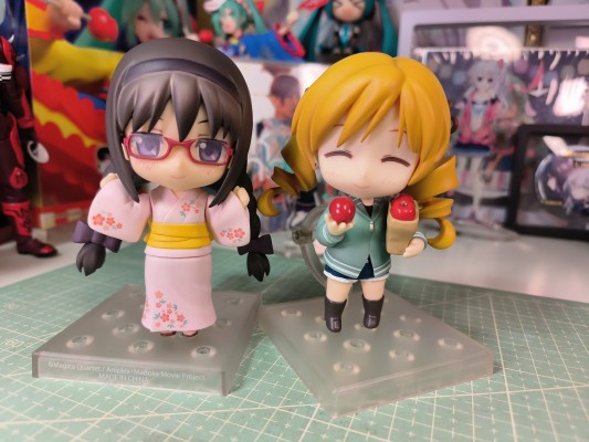 粘土人 #379 剧场版 魔法少女小圆 叛逆的物语 夏洛特&巴麻美 制服版