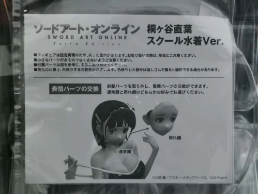 刀剑神域 Extra Edition 桐谷直叶 学校泳装Ver.