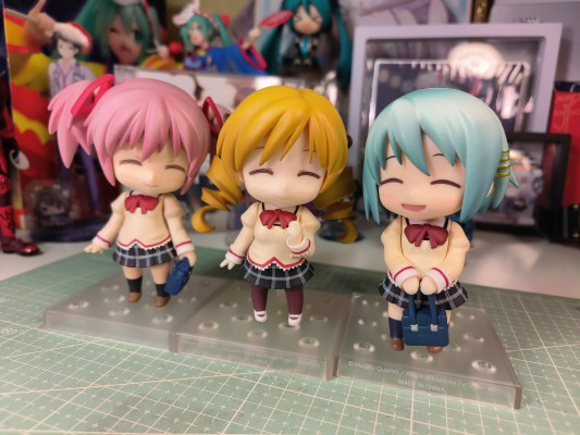 粘土人 #379 剧场版 魔法少女小圆 叛逆的物语 夏洛特&巴麻美 制服版