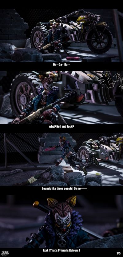 战锤40000 极限战士战团 战团英雄 老兵军士卡斯特