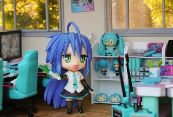 粘土人#027a 幸运星 泉此方 コンプティークVer. （コンプティーク志上通贩限定）