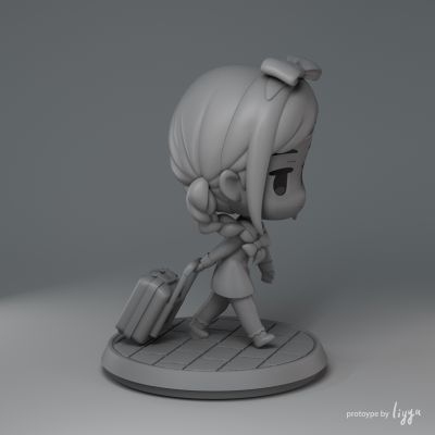 奇蛋物语_汪达ーエッグ・プライオリティ_青沼宁瑠_Q版黏土人