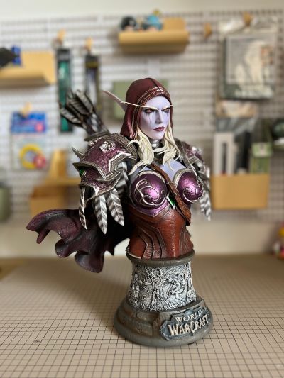 魔兽世界 希尔瓦娜斯·风行者 半身像