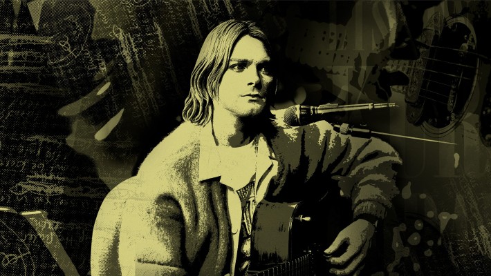 BW-SS-21501 美国摇滚歌手 科特·柯本 坐姿版