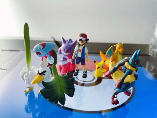 精灵宝可梦系列迷你训练家公仔 小智