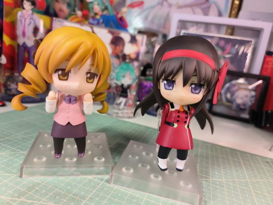 粘土人 #379 剧场版 魔法少女小圆 叛逆的物语 夏洛特&巴麻美 制服版