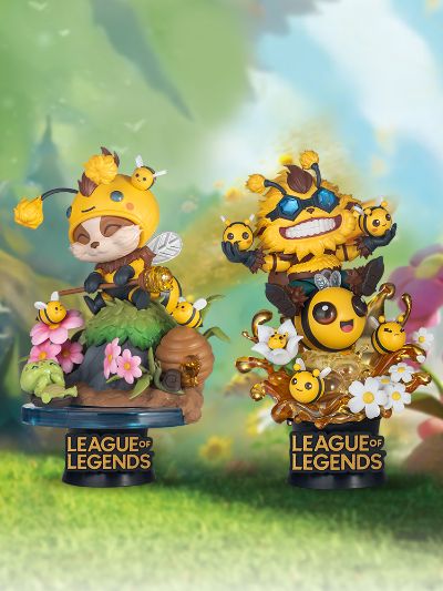 梦-精选 英雄联盟 小蜜蜂 提莫和小蜜蜂 吉格斯