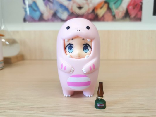 粘土人配件系列 玩偶服 (水蓝恐龙)