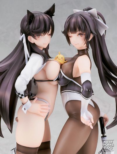 碧蓝航线 爱宕 与 高雄 赛车女郎