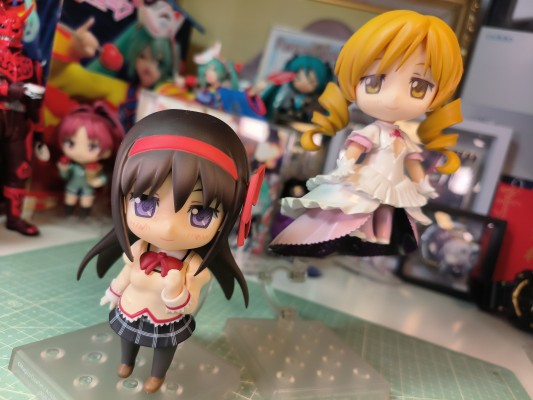 粘土人 #379 剧场版 魔法少女小圆 叛逆的物语 夏洛特&巴麻美 制服版