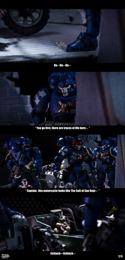 战锤40000 极限战士战团 战团英雄 老兵军士卡斯特