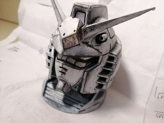 EXCEED MODEL GUNDAM HEAD 3 机动战士高达 RX-78-2高达 拟真配色版