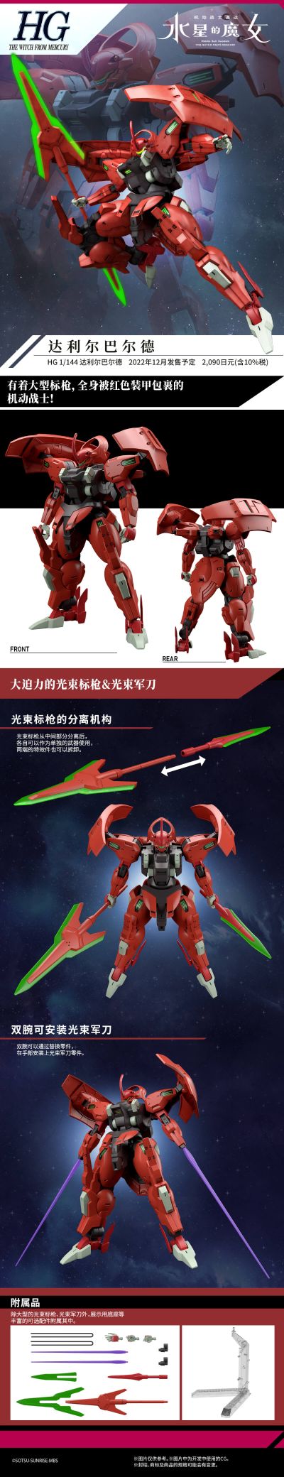 HG 1/144   达利尔巴尔德