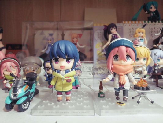 粘土人#1865  摇曳露营△ 志摩凛 三轮摩托版