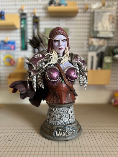 魔兽世界 希尔瓦娜斯·风行者 半身像