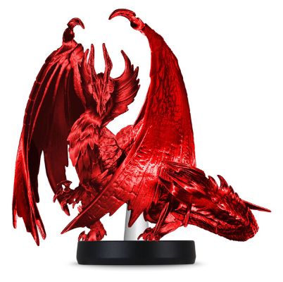 Amiibo 怪物猎人崛起：曙光 爵银龙 金属红配色
