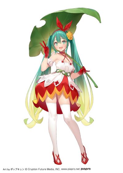 童话仙境 初音未来  拇指姑娘