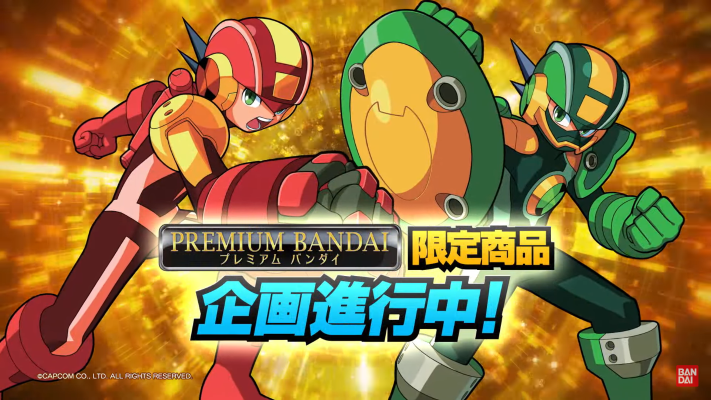 SMP Kit Makes Pose 洛克人EXE 热焰气力形态+绿木护盾形态