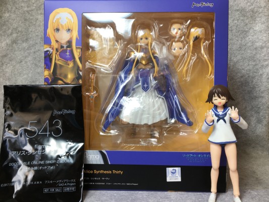 figma#543 刀剑神域 爱丽丝篇 异界战争 爱丽丝·辛赛西斯·萨提