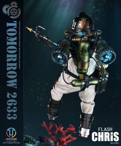 CT001 明日2633-闪电.克里斯 合金压铸版