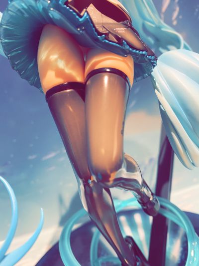 初音未来 猫耳耳机