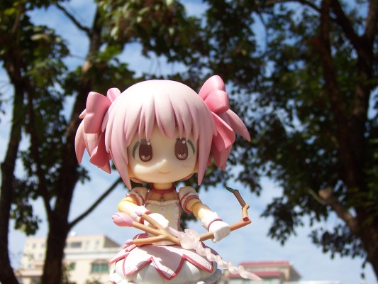 Cu-poche 剧场版 魔法少女小圆 鹿目圆香 可动手办