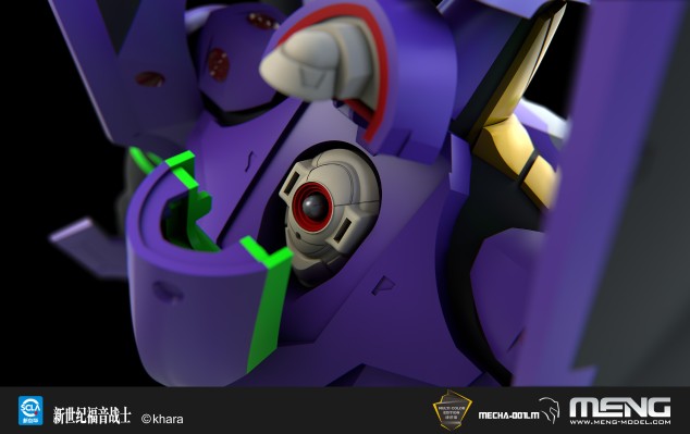 MECHA-001LM 泛用人形决战兵器  人造人新世纪福音战士初号机Ver.1.5（纯色版）