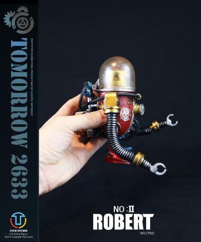 CT002 明日2633-2号.罗伯特机器人 合金压铸版