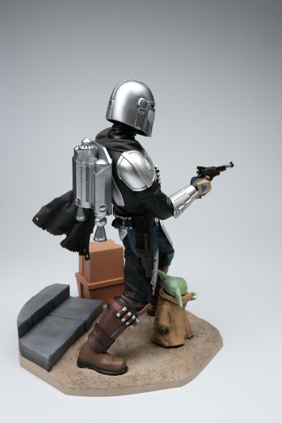 ARTFX 星球大战 曼达洛人 曼达洛人 ＆ 尤达宝宝