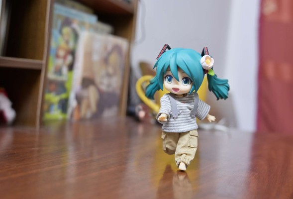 粘土人 #380 初音未来 & 兔子・雪根 雪版本2014