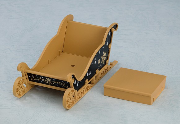 粘土人配件 雪橇车