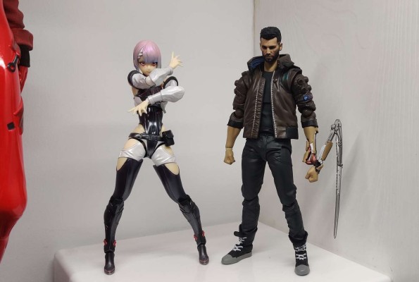 粘土人#2109 赛博朋克：边缘行者 露西