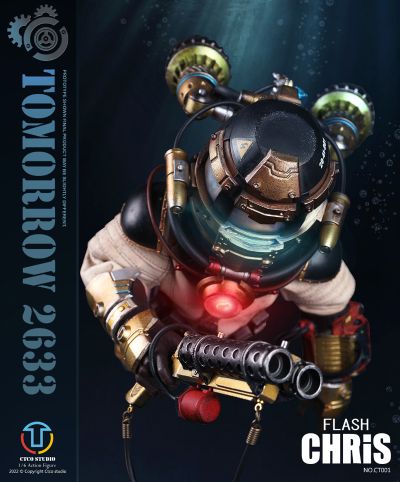 CT001 明日2633-闪电.克里斯 合金压铸版