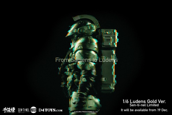 小岛工作室虚拟形象 金色Ludens