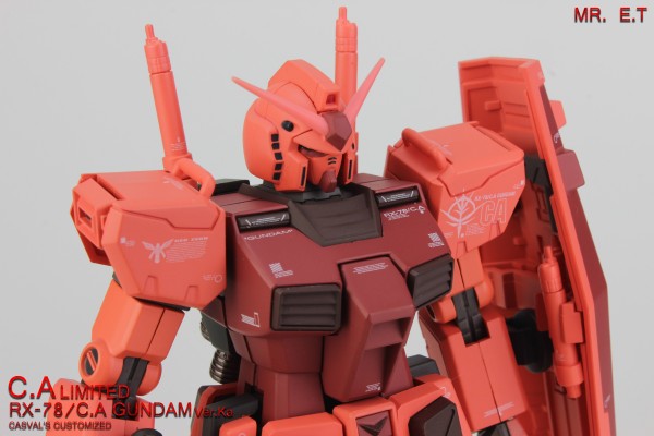 GUNDAM FIX FIGURATION METAL COMPOSITE LIMITED RX-78/C.A Ver.Ka 夏亚专用元祖高达