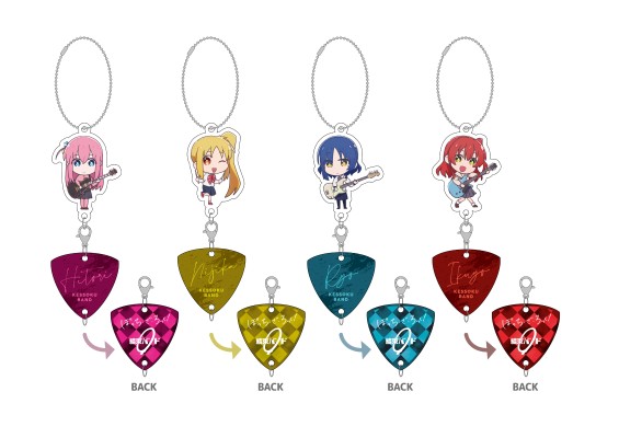 孤独摇滚 亚克力&吉他拨片组合挂件