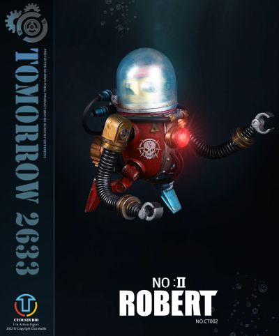 CT002 明日2633-2号.罗伯特机器人 合金压铸版