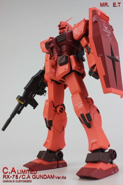 GUNDAM FIX FIGURATION METAL COMPOSITE LIMITED RX-78/C.A Ver.Ka 夏亚专用元祖高达
