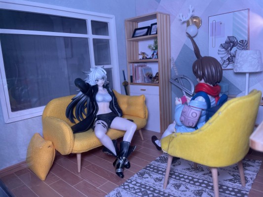 压泡面手办 明日方舟 阿米娅 -能量联结-