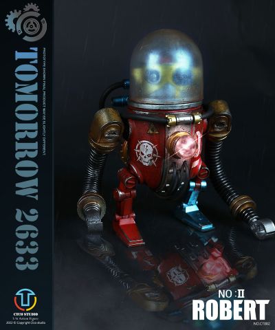 CT002 明日2633-2号.罗伯特机器人 合金压铸版