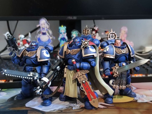 战锤40000 极限战士 连长 装备大师级重型爆矢枪