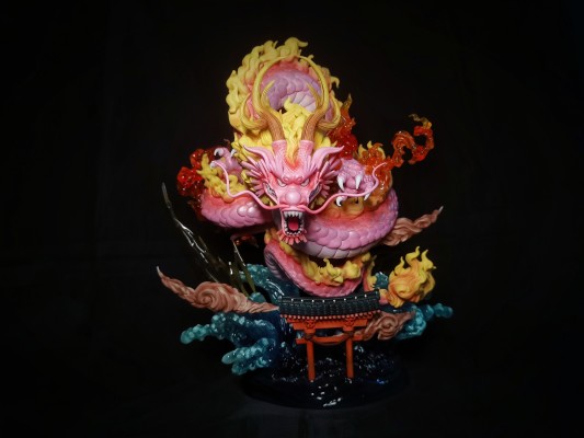 一番赏 航海王 EX 挑战！百花缭乱鬼岛 最终大奖 桃之助 大龙变化 魂豪示像 最终大奖版