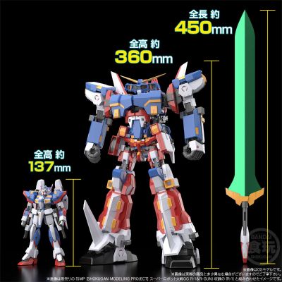 SMP [SHOKUGAN MODELING PROJECT]  超级机器人大战OG R-2强化型+R-3强化型