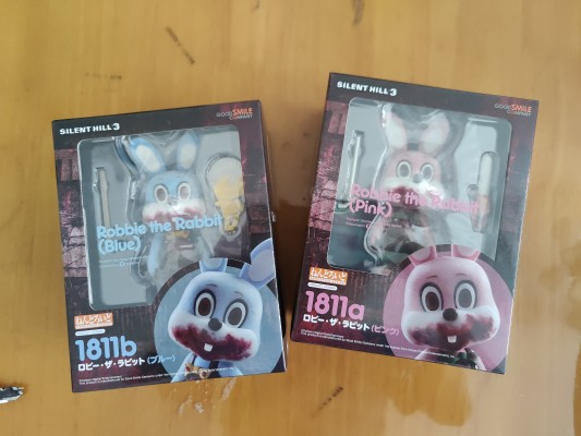 粘土人#1811b 寂静岭3 扑杀兔 (蓝色)