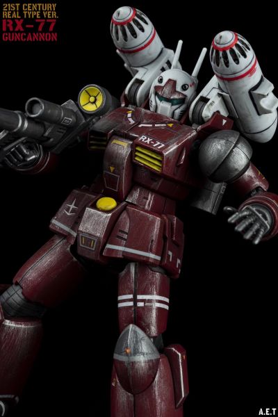 HGUC 机动战士高达 RX-77-2钢加农 21st Century Real Type ver 